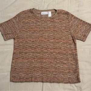 Alfred Dunner Pullover Knit Top, XL